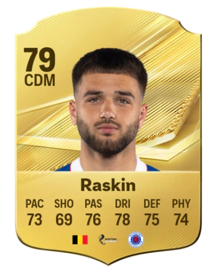 Raskin 79 Common CDM FC 26 card