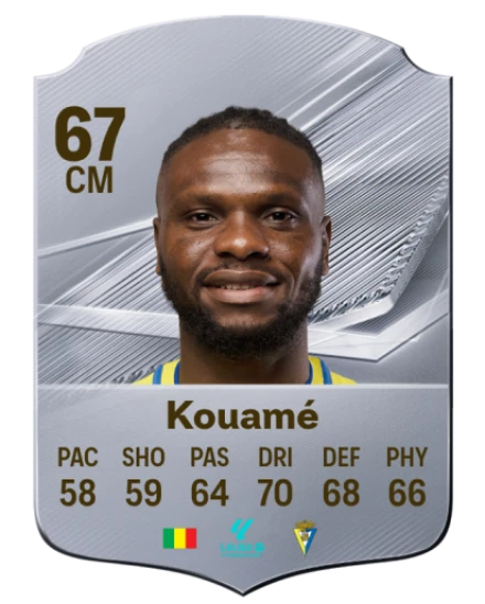Kouamé 67 Rare CM FC 26 card