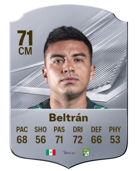 Beltrán 71 Common CM FC 26 card