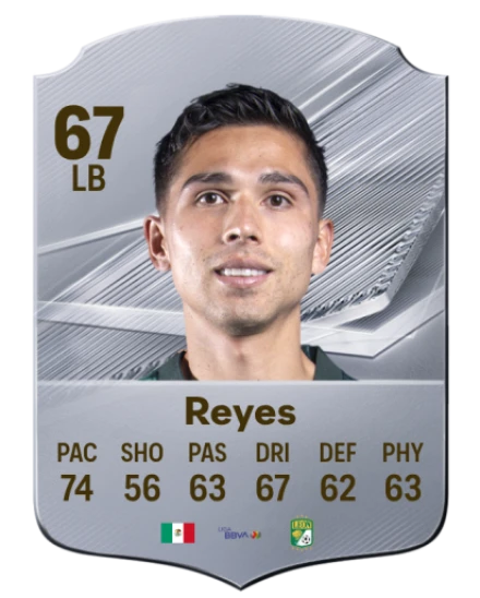 Reyes 67 Common LB FC 26 card