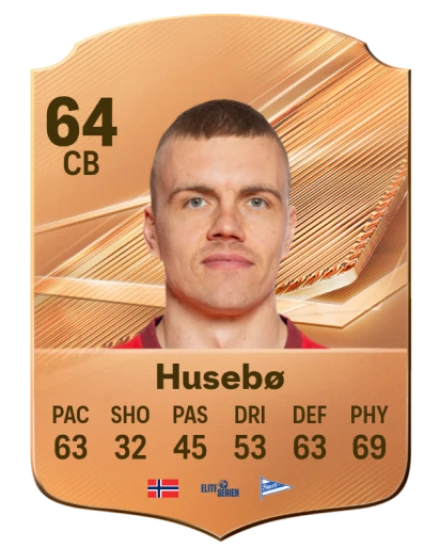 Husebø 64 Common CB FC 26 card