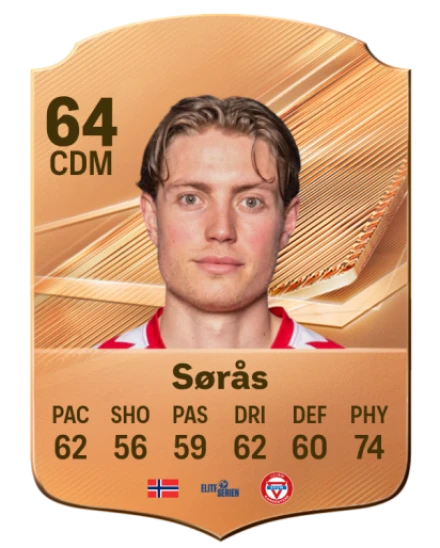 Sørås 64 Common CDM FC 26 card