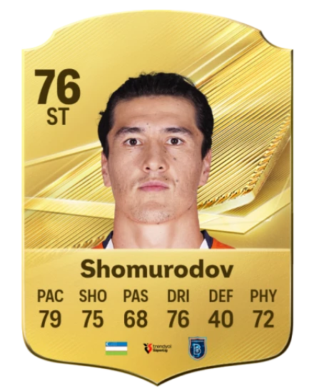 Shomurodov 76 Common ST FC 26 card