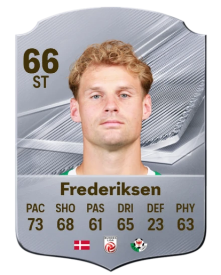 Frederiksen 66 Common ST FC 26 card