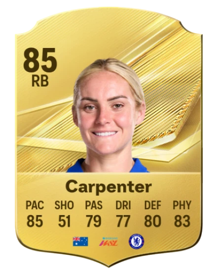 Carpenter 85 Common RB FC 26 card