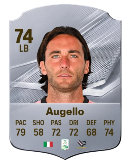 Augello 74 Common LB FC 26 card