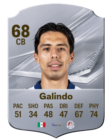 Galindo 68 Common CB FC 26 card