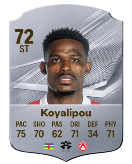 Koyalipou 72 Common ST FC 26 card