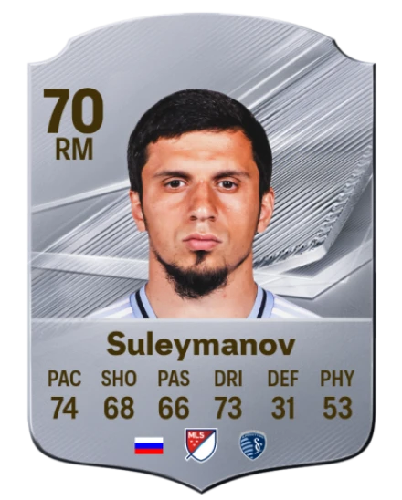 Suleymanov 70 Common RM FC 26 card