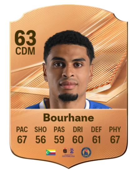 Bourhane 63 Bronze CDM FC 27 card
