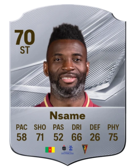 Nsame 70 Common ST FC 26 card