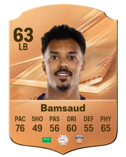 Bamsaud 63 Common LB FC 26 card