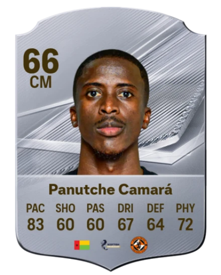 Panutche Camará 66 Common CM FC 26 card