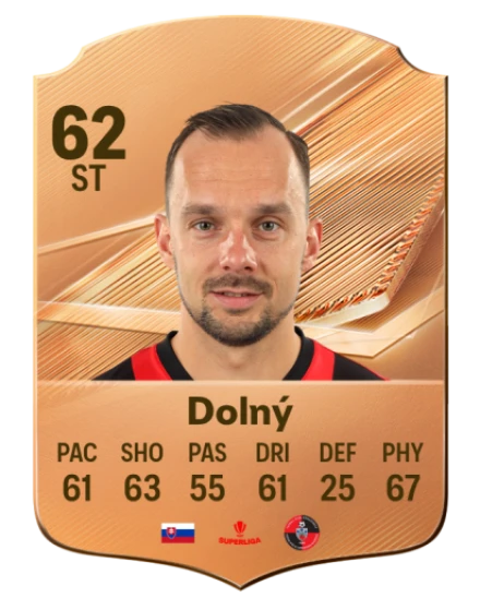 Dolný 62 Bronze ST FC 27 card