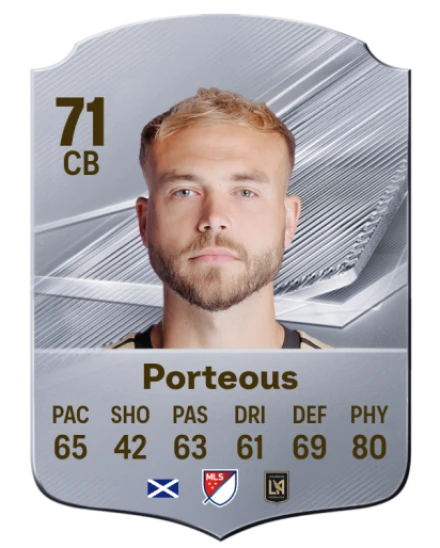 Porteous 71 Common CB FC 26 card