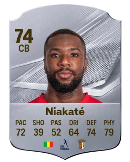 Niakaté 74 Common CB FC 26 card