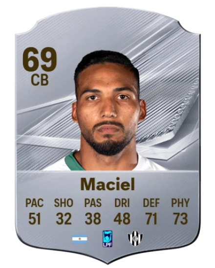 Maciel 69 Common CB FC 26 card