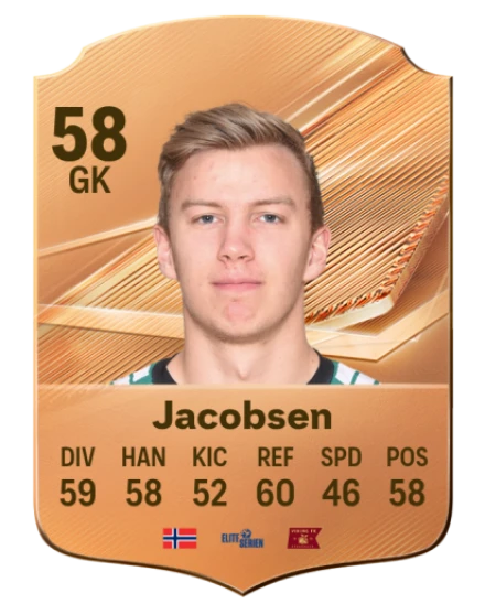 Jacobsen 58 Bronze GK FC 27 card