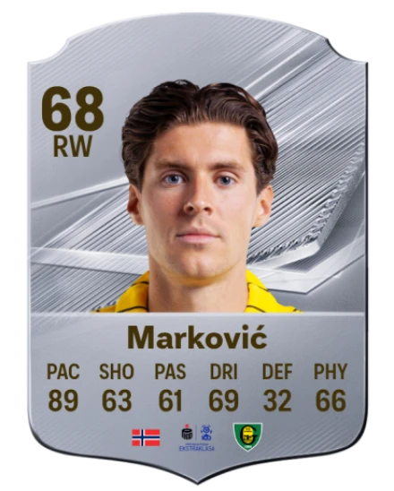Marković 68 Common RW FC 26 card