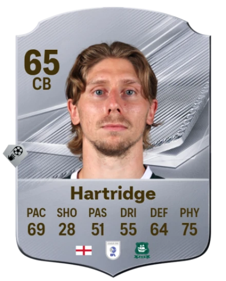 Hartridge 65 Silver CB FC 27 card