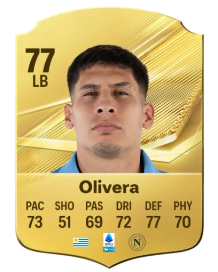 Olivera 77 Common LB FC 26 card