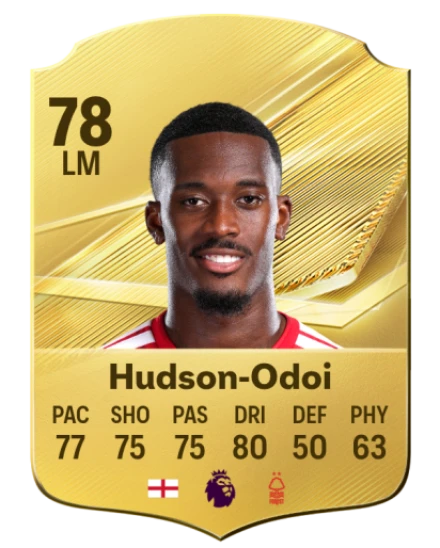 Hudson-Odoi 78 Common LM FC 26 card