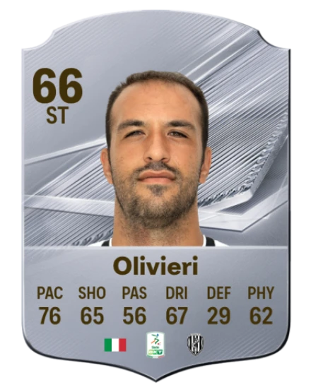 Olivieri 66 Rare ST FC 26 card