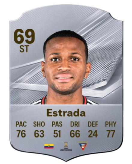 Estrada 69 Silver ST FC 27 card