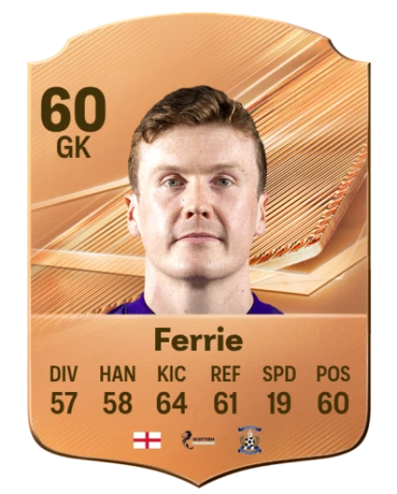 Ferrie 60 Bronze GK FC 27 card
