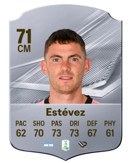 Estévez 71 Silver CM FC 27 card