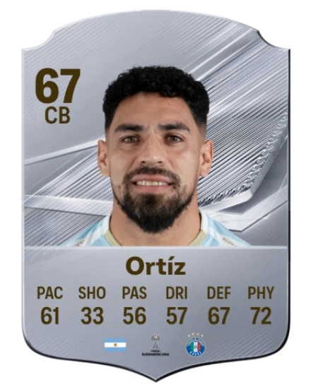 Ortíz 67 Common CB FC 26 card