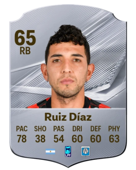Ruiz Díaz 65 Common RB FC 26 card