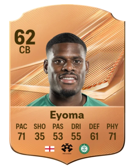 Eyoma 62 Bronze CB FC 27 card
