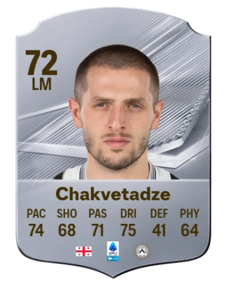 Chakvetadze 72 Common LM FC 26 card