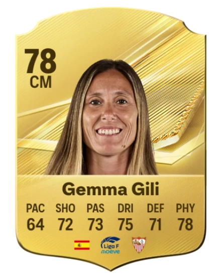 Gemma Gili 78 Common CM FC 26 card