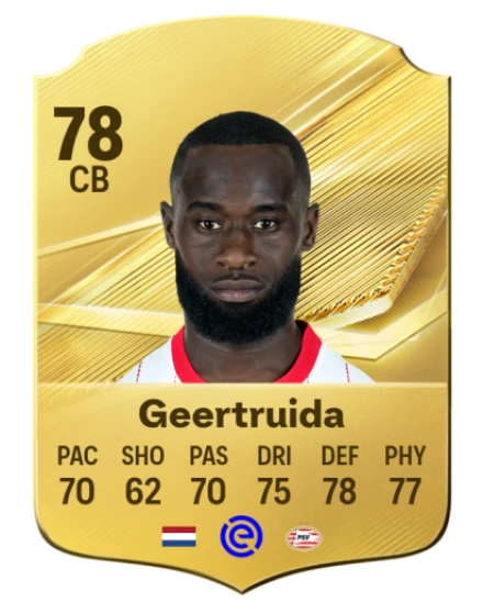 Geertruida 78 Common CB FC 26 card