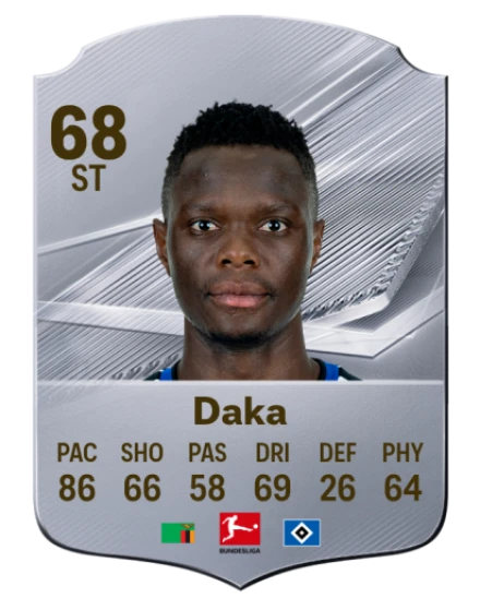 Daka 68 Silver ST FC 27 card