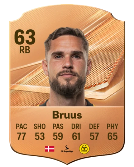 Bruus 63 Common RB FC 26 card