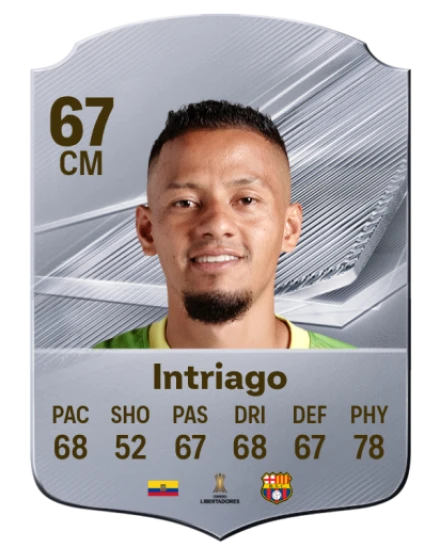 Intriago 67 Common CM FC 26 card