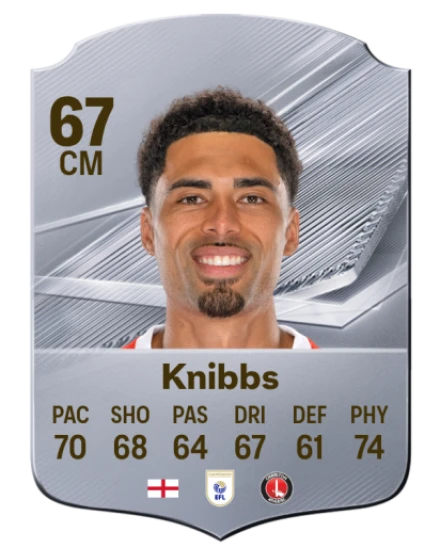 Knibbs 67 Silver CM FC 27 card