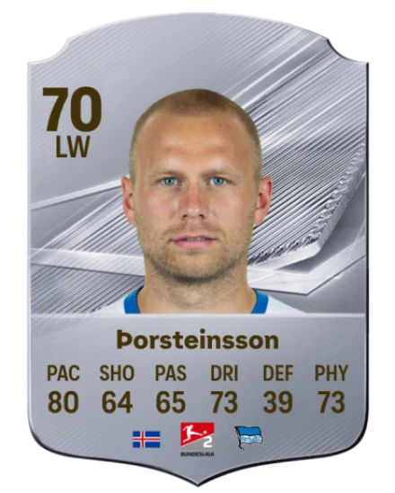 Þorsteinsson 70 Common LW FC 26 card