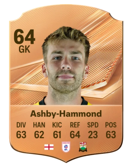 Ashby-Hammond 64 Common GK FC 26 card