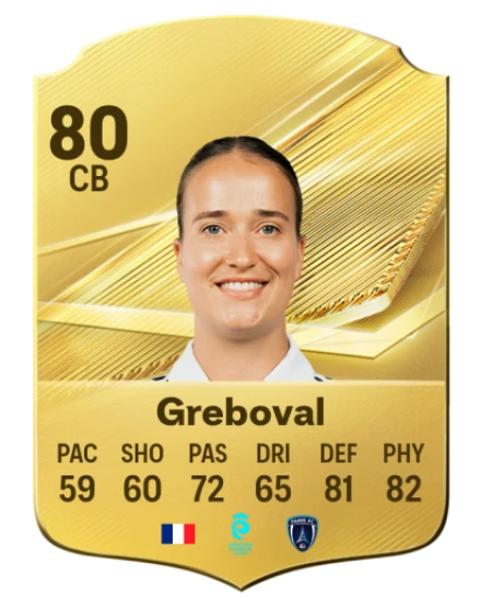Greboval 80 Common CB FC 26 card