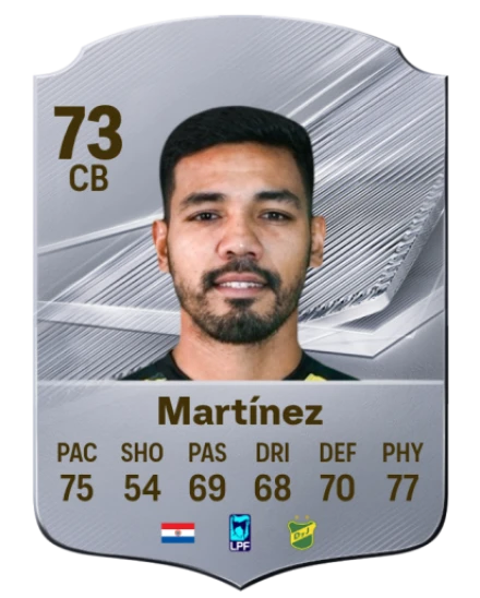 Martínez 73 Common CB FC 26 card
