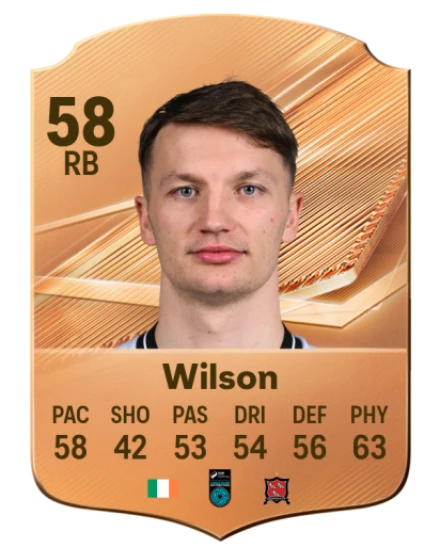 Wilson 58 Common RB FC 26 card