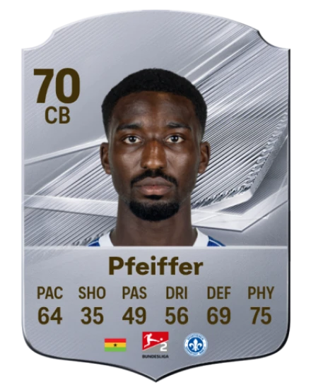 Pfeiffer 70 Common CB FC 26 card