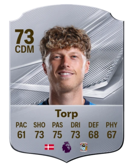 Torp 73 Silver CDM FC 27 card