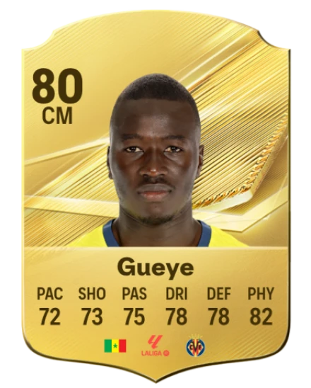 Gueye 80 Common CM FC 26 card