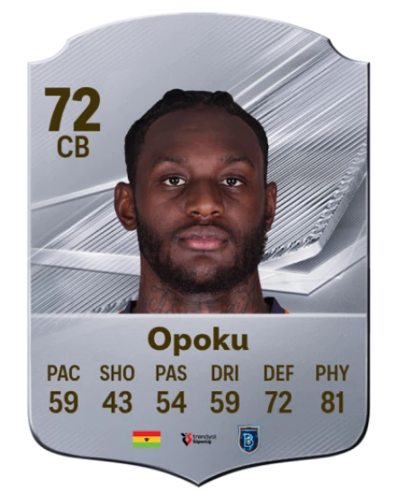 Opoku 72 Common CB FC 26 card