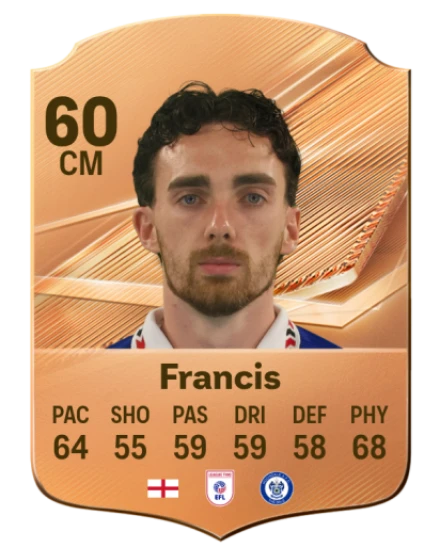 Francis 60 Common CM FC 26 card